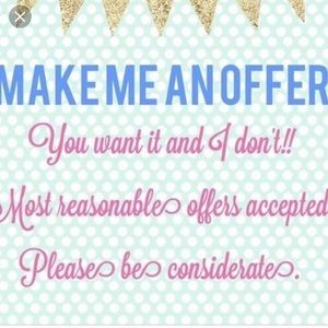 OPEN TO ALL REASONABLE OFFERS